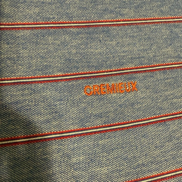 Daniel Cremieux Men's Blue and Red Striped Polo Shirt Size XL - Picture 8 of 8